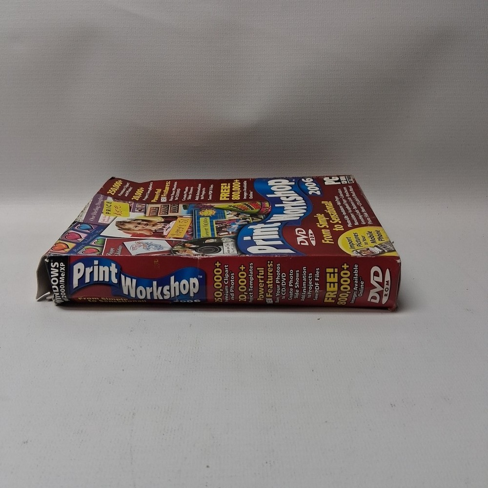 Print Workshop 2006 - PC/DVD ValuSoft Hemera Windows 98/2000/XP
