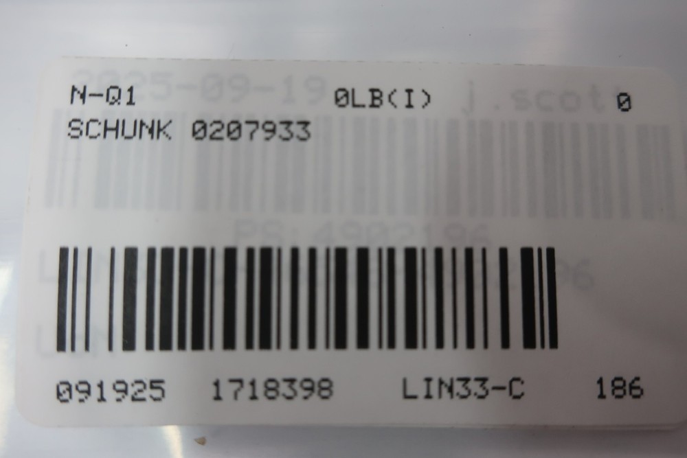 Schunk 0207933 Intermediate Sleeve