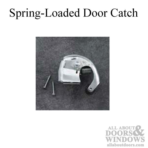 Door Catch, Spring Loaded 2-5/8â
