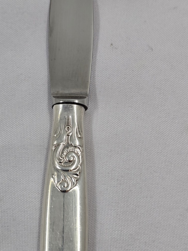 Tele by Mylius 830 Silver Dinner Knife 8"