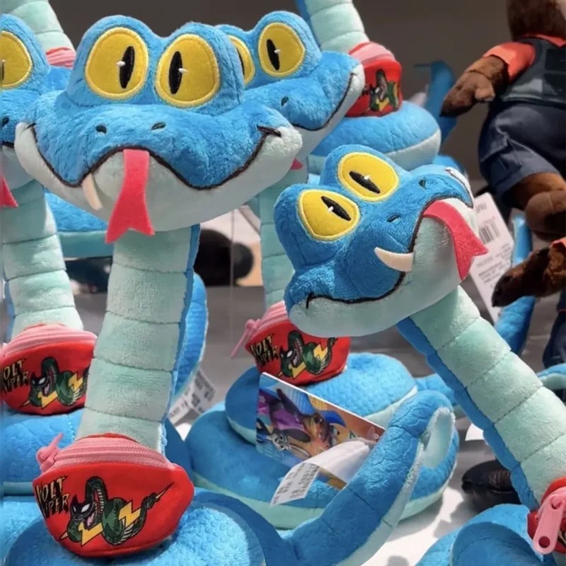 Zootopia 2-Gary De'Snake Plush Doll Soft And Comfortable Bedside Ornament Simula