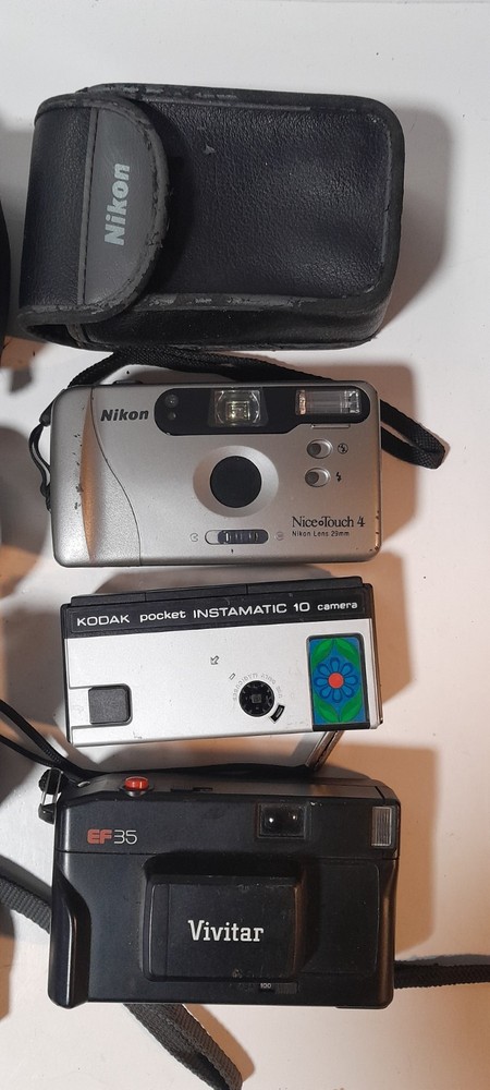 Lot of 6 Cameras-Untested