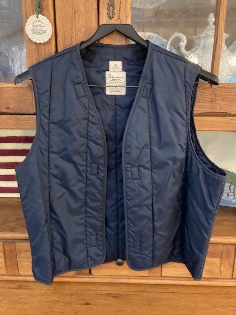 USAF and/or USCG, CURRENT ISSUE, BLUE WINDBREAKER JACKET, SIZE 44 REGULAR