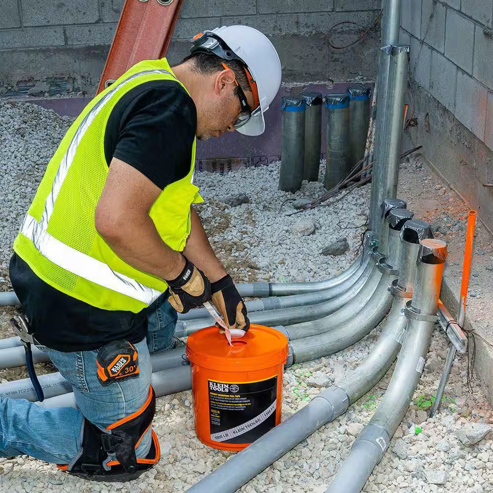 2000 Ft. Conduit Measuring Pull Tape 1250 Lbs. Tensile Strength