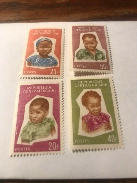 1964 Central African Republic Stamp Group #26st