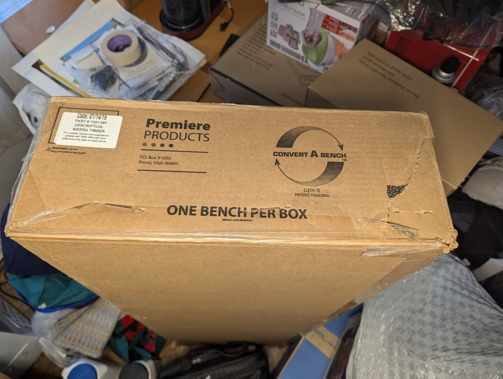 Premier Products Convert A Bench