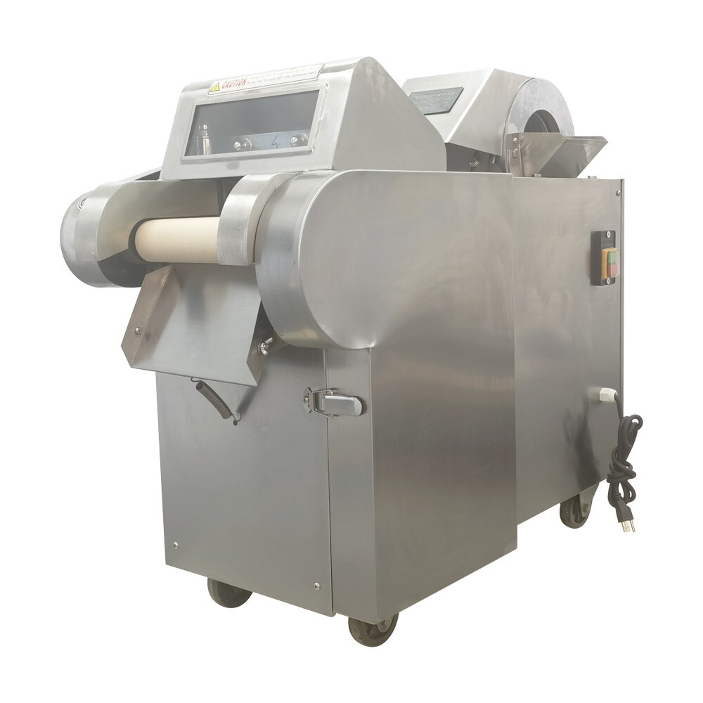 110V Automatic Fruit & Vegetable Slicing/Shredding/Dicing Cutting Cutter Machine