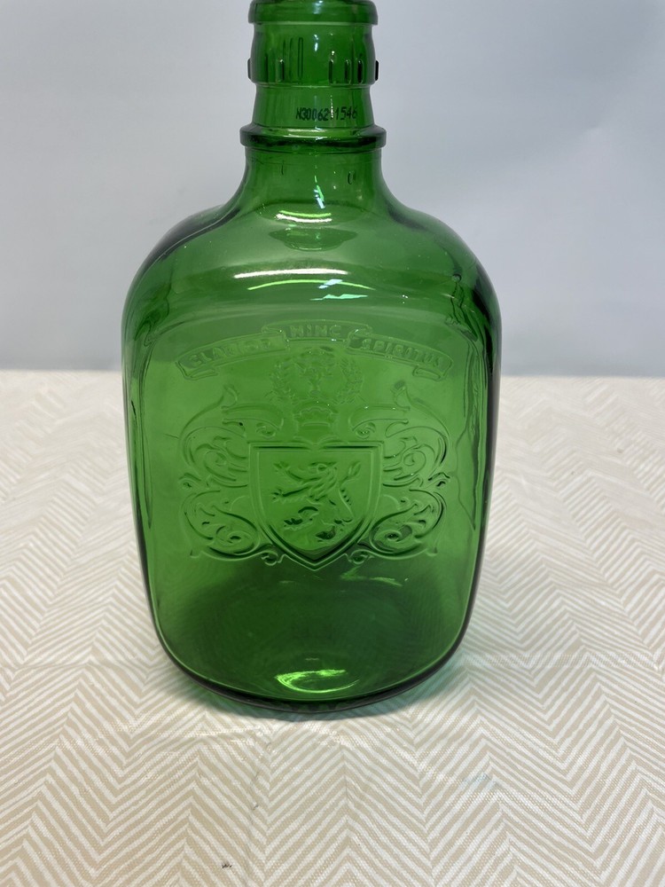 Embossed Buchanan’s Scotch Whiskey Empty Bottle