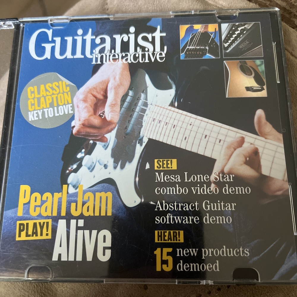Guitarist Interactive CD Issue 249 May 2004