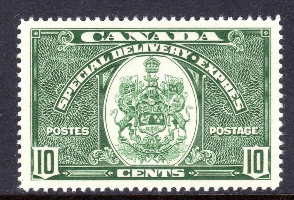 Canada Scott #E 7 VF Unused 1939 10 Cent Special Delivery