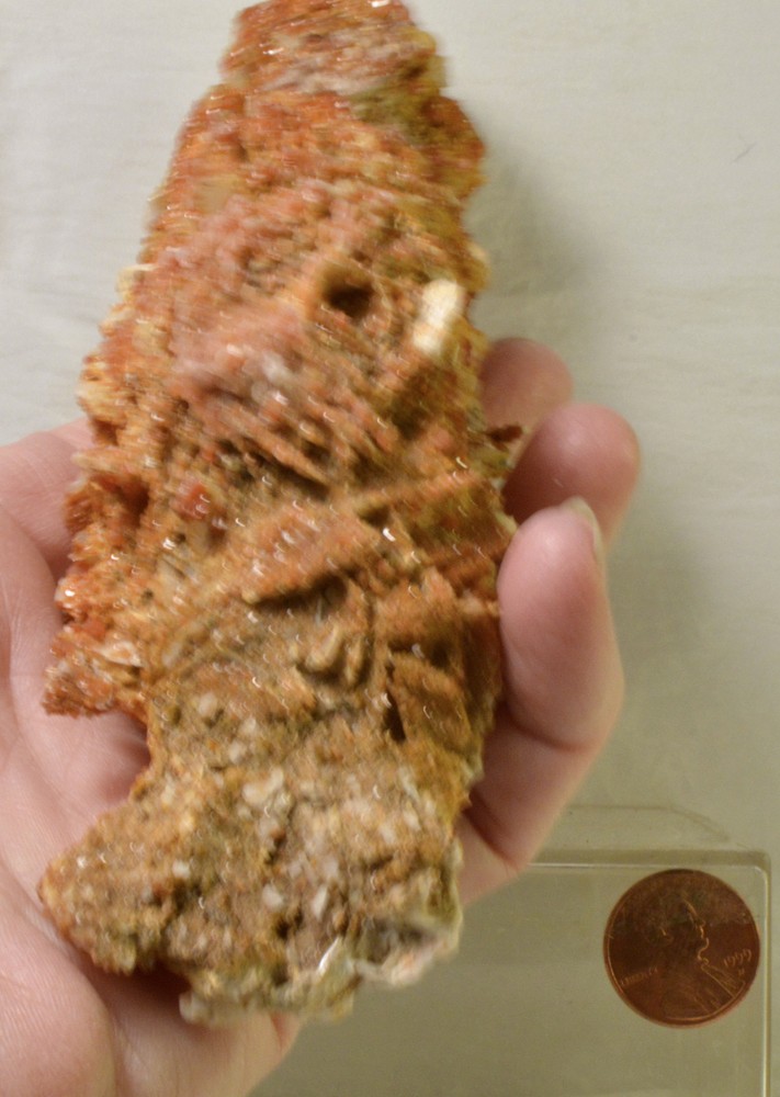 #2519 Vanadinite on Barite - Morocco - Large Display piece