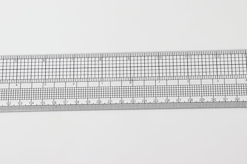 18" Gridding Scale Clear Acrylic Ruler cm & inch Tailoring Pattern Drafting Tool