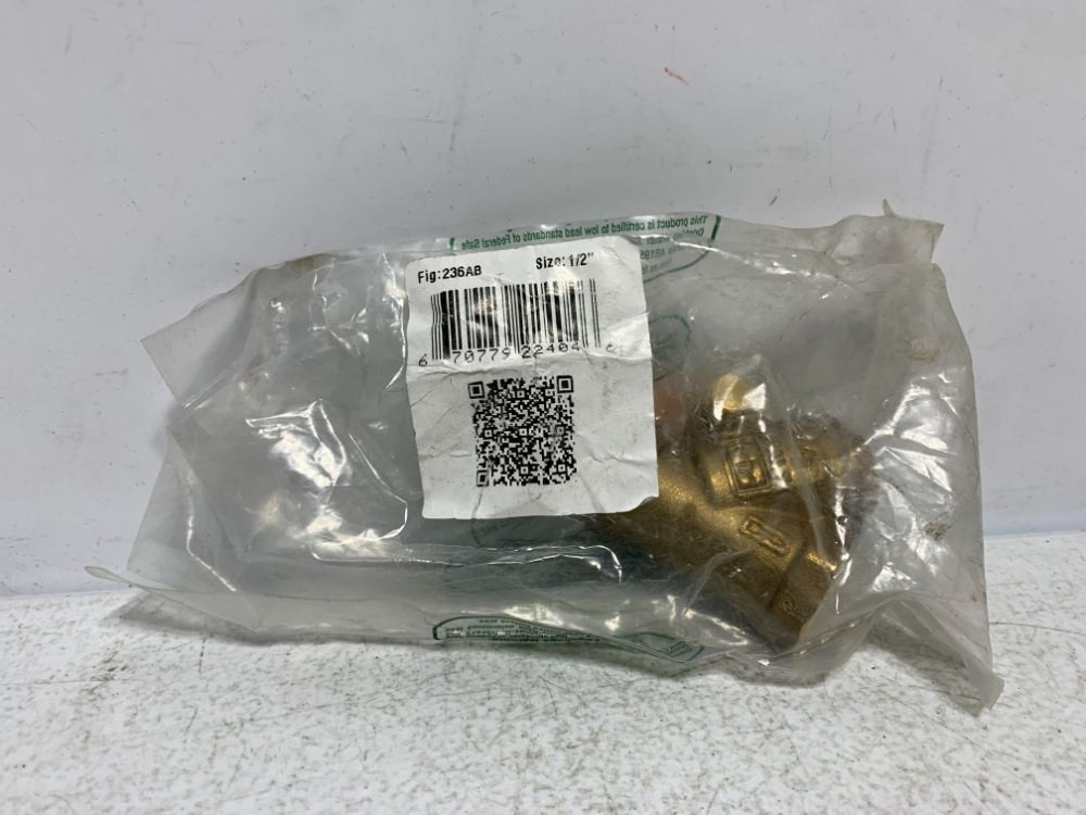 236AB 236AB 1/2" Check Valve Brass FNPT Swing