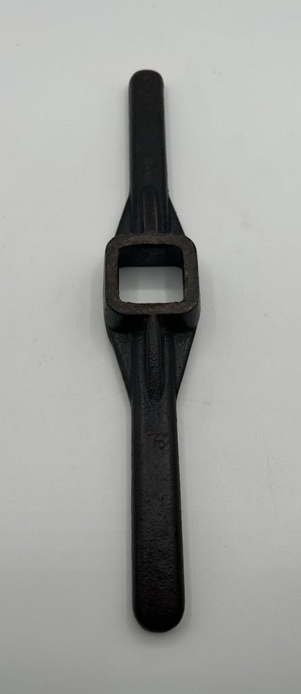 13” Double Handle Cast Iron Square Socket Valve Wrench 1.5” Steampunk