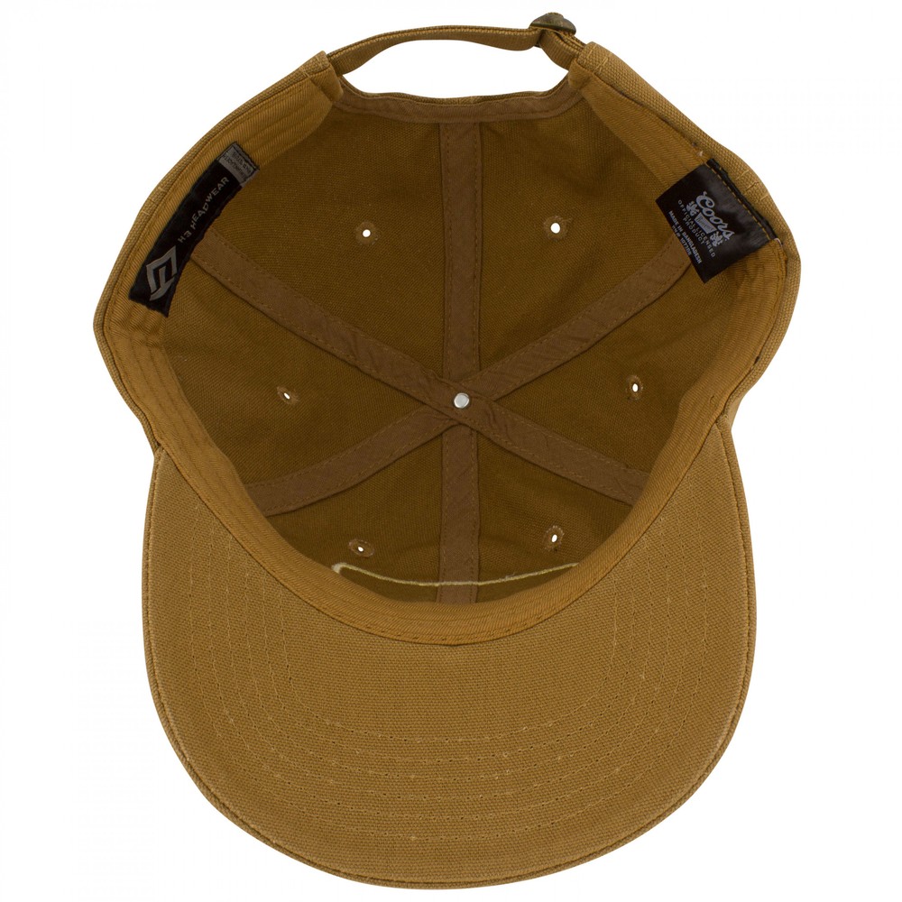 Coors Banquet Tree Line Logo Adjustable Hat Brown