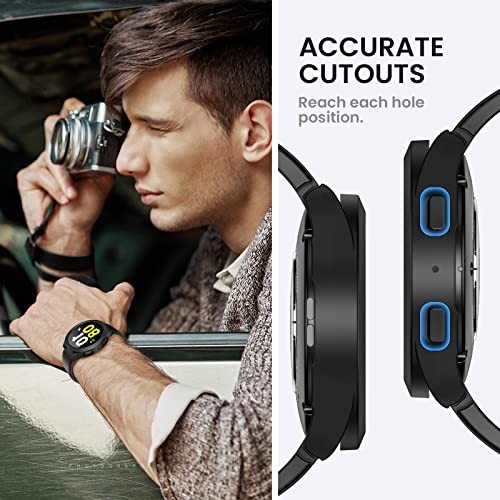 Waterproof Screen Protector Case For Samsung Galaxy Watch 40mm Hard Bumper