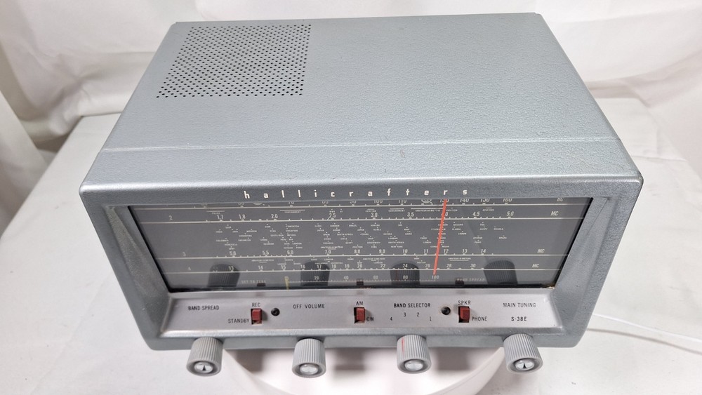 Hallicrafters S-38E Receiver *Serviced, Read*