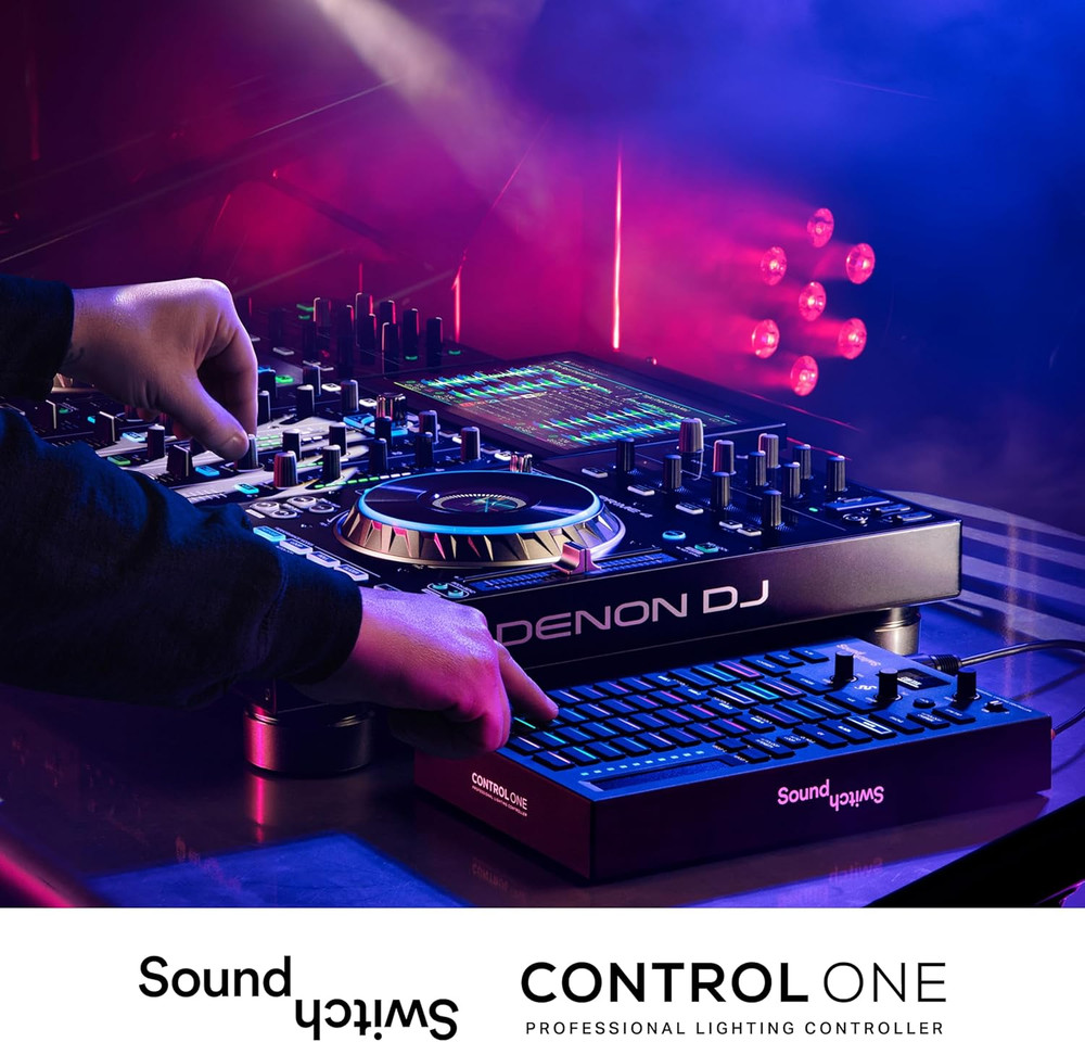 Control One - Professional DMX DJ Lighting Controller with 3 Months Software Ac