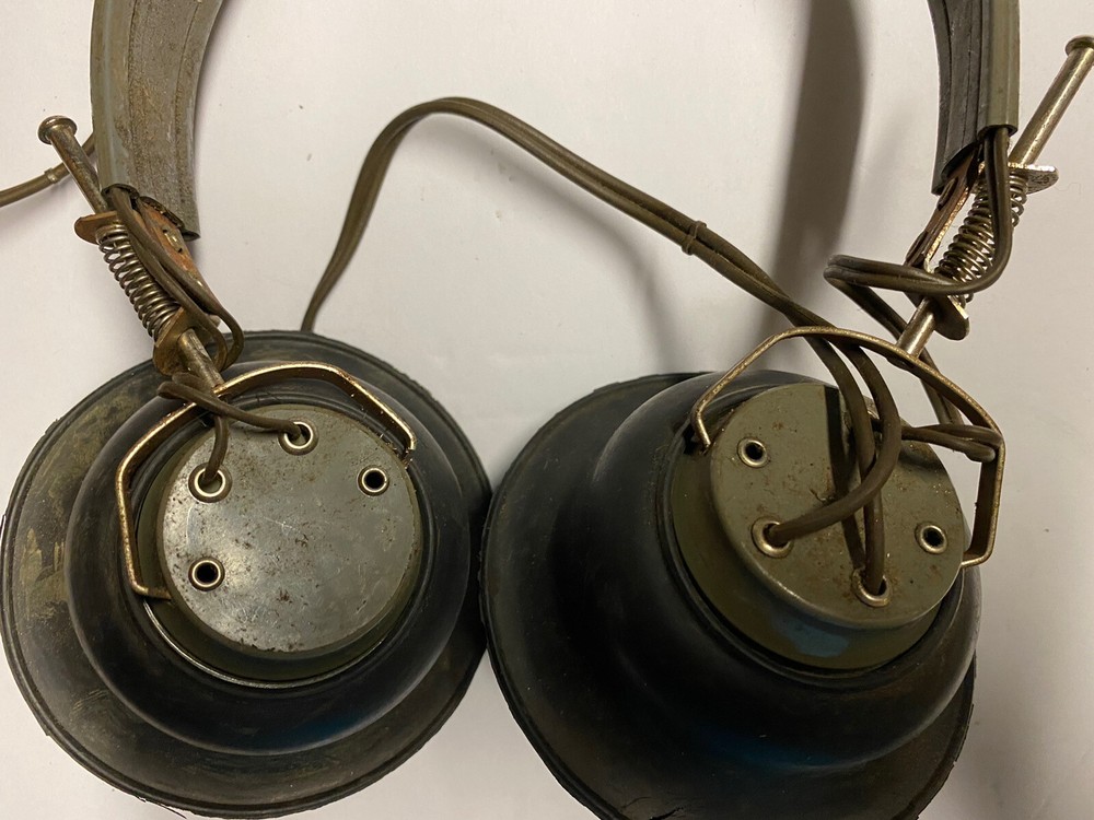 Vintage Telephone Radio Operator Headphone Set