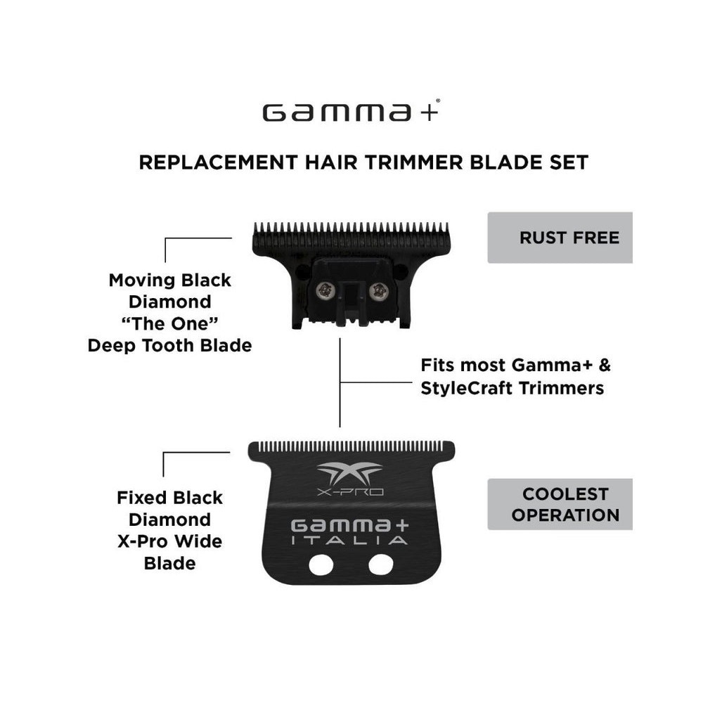 Gamma+ Replacement Fixed Black Diamond X-Pro Wide Fixed Blade | GP536B