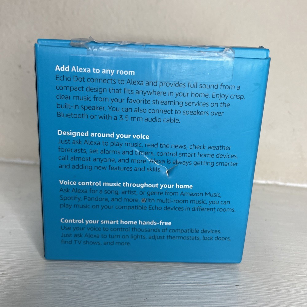 Amazon Echo Dot Gen 3 Smart Speaker Black