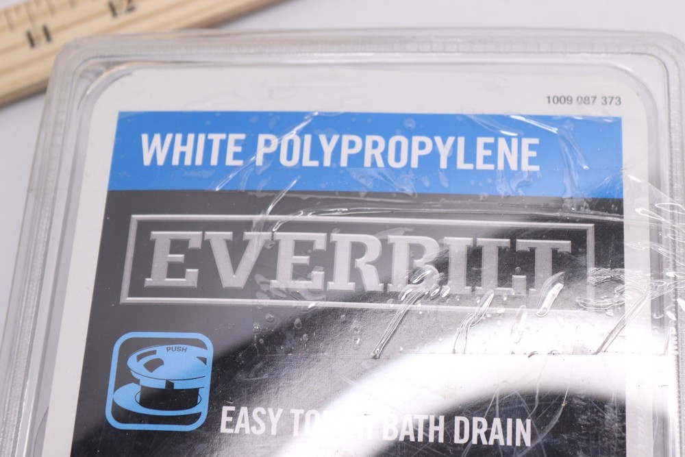 Poly Pipe Bath Waste and Overflow Drain