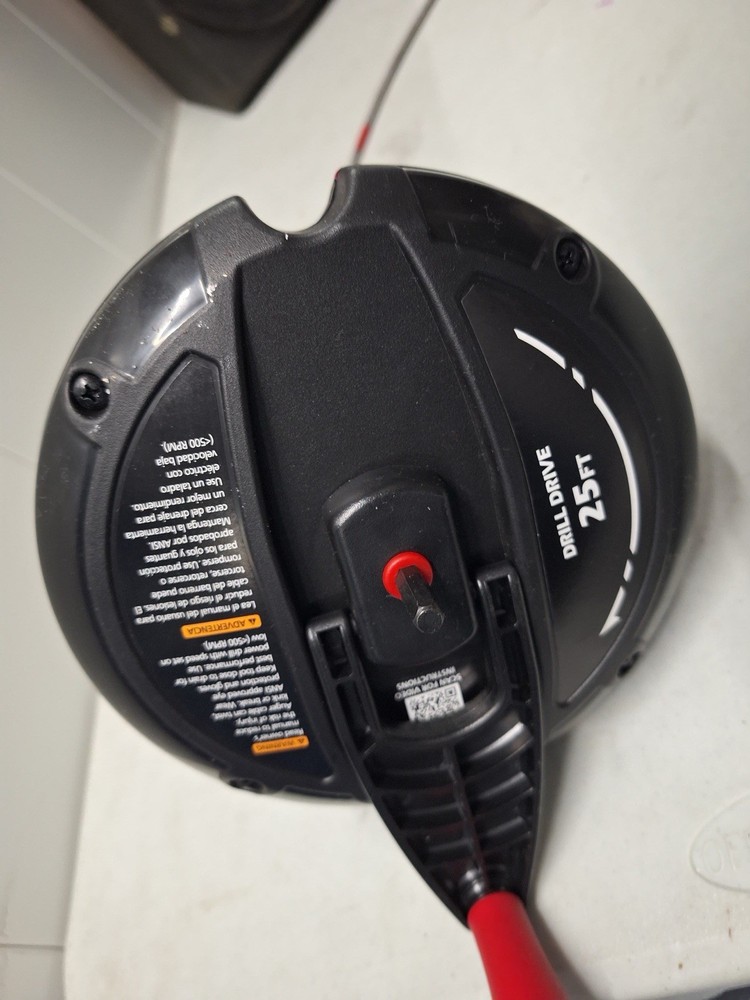 Husky 25 Ft Drill Drive Drain Auger