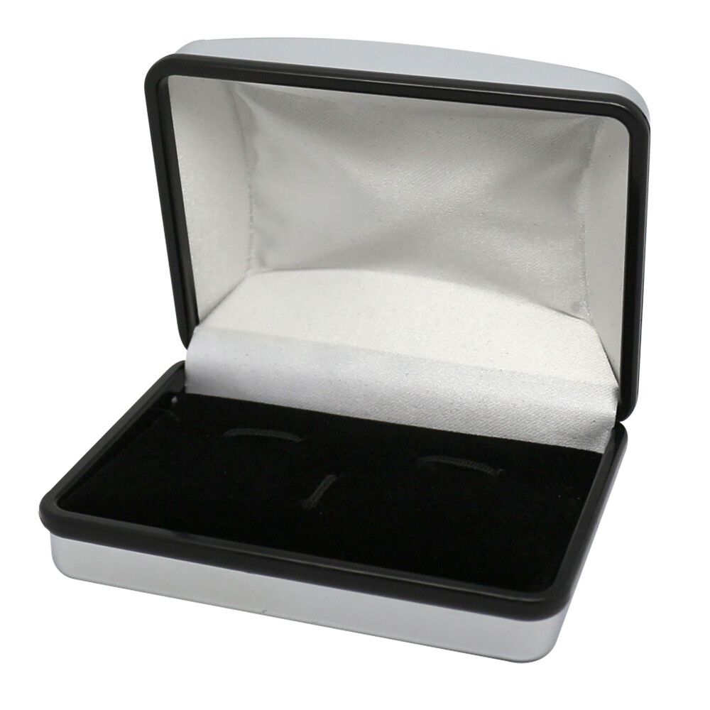 Floppy Disk Square Cufflinks and Tie Clip Set