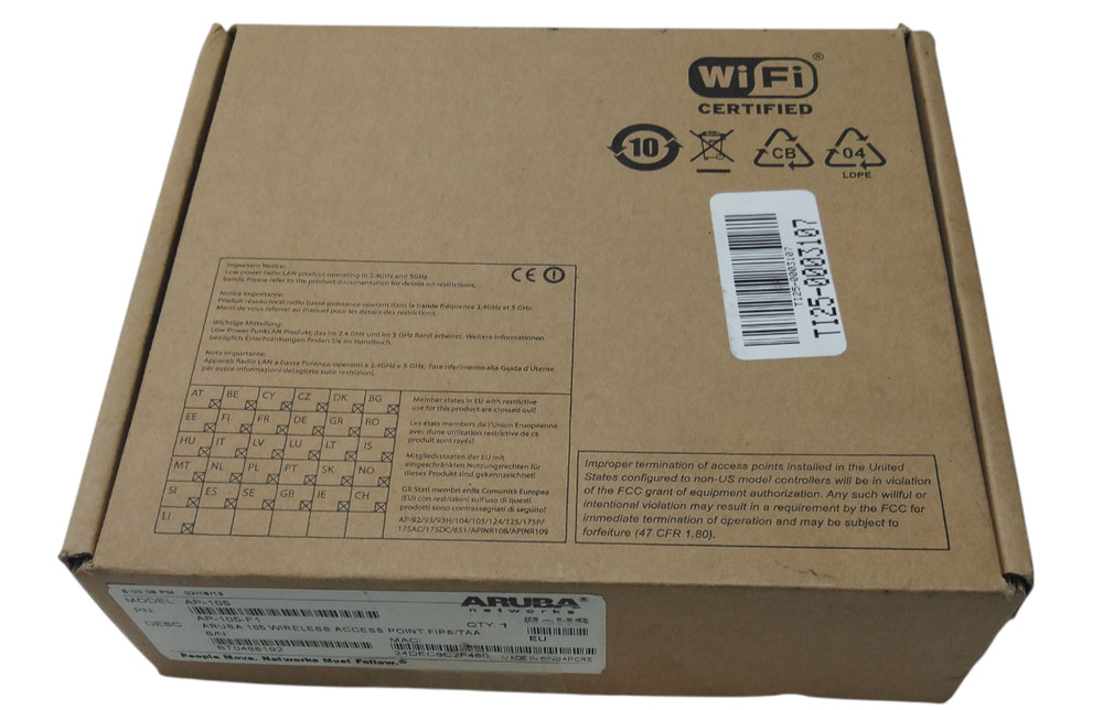 Aruba Networks AP-105 Wireless Access Points
