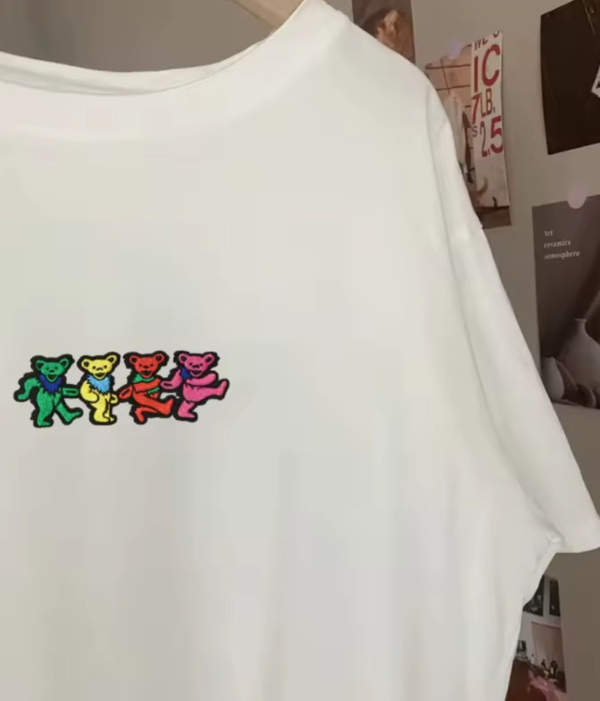 Grateful Dead Patch iron on Dancing Bears patch Embroidered