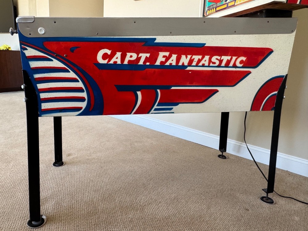 Captain Fantastic Pinball Machine Bally