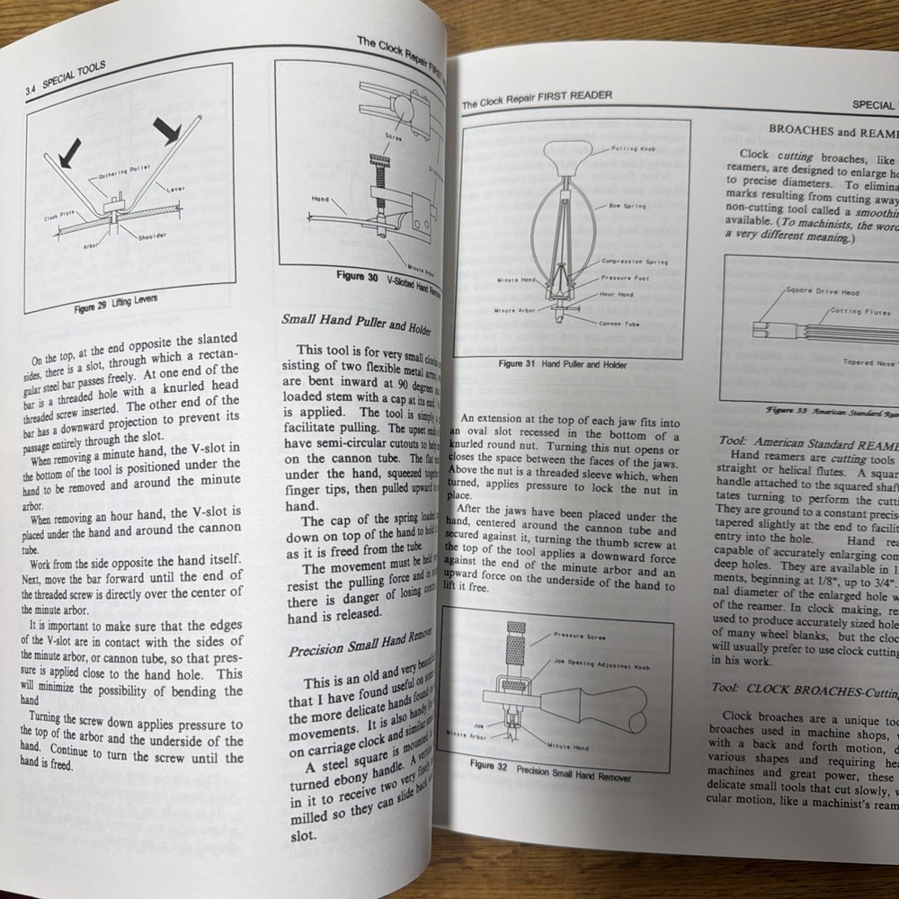 Philip Balcomb Clock Repair Primer 7th Edition + First Reader 3rd Edition Set
