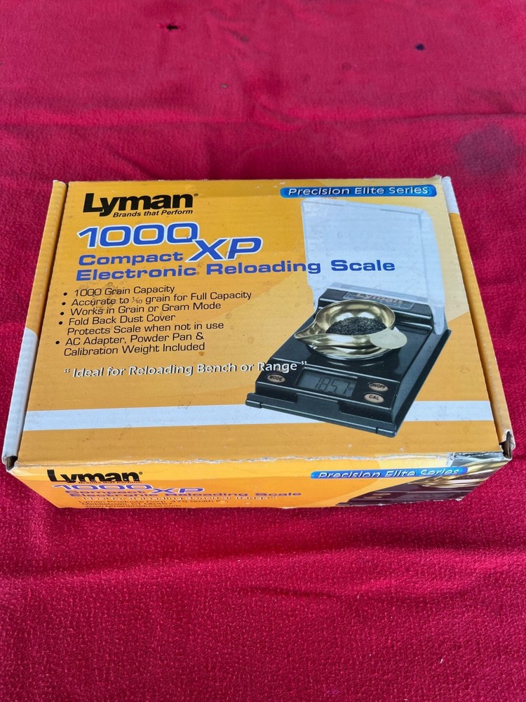 lyman reloading scale