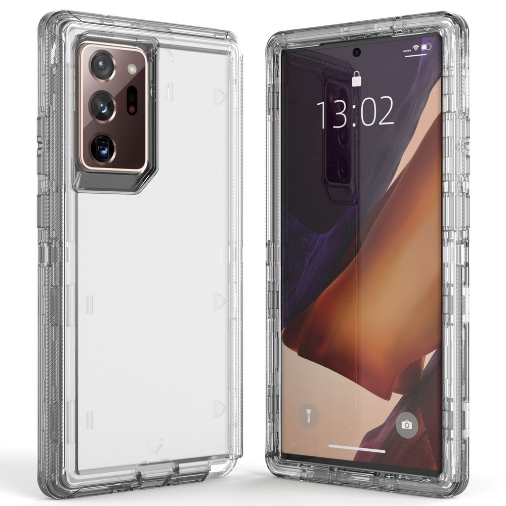 For Samsung Galaxy Note 20 Ultra 5G Translucent Case Cover / Screen Protector