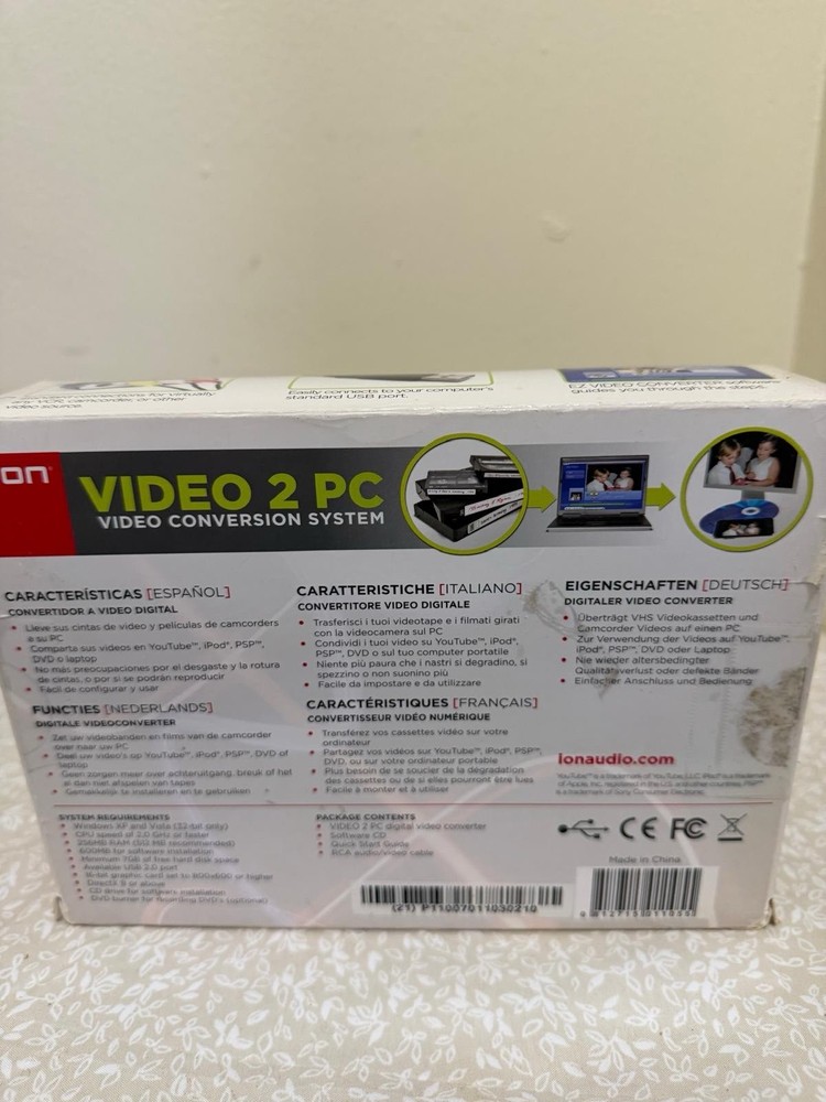 ION Video 2 PC HD Digital Video Converter