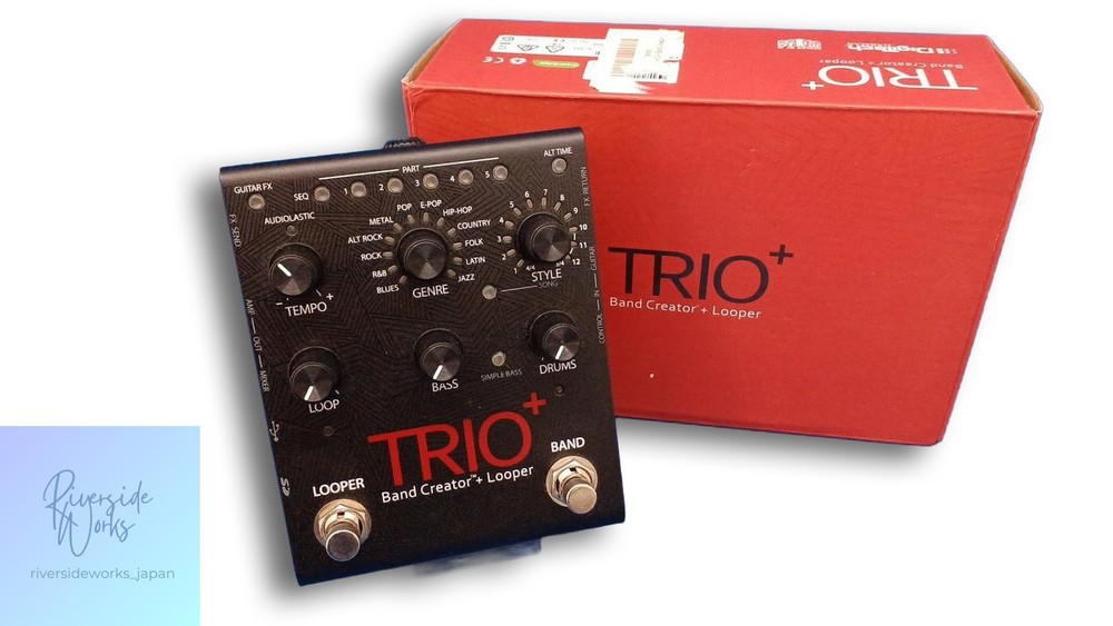 DIGITECH TRIO+ Looper Effects Pedal with Band Creator