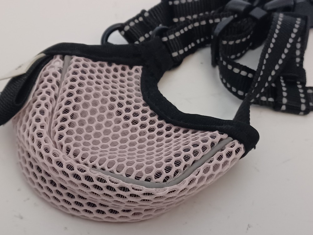 Bonthee Dog Muzzle, Mesh Soft Muzzle for Small Sized Dogs, Breathable (LARGE)