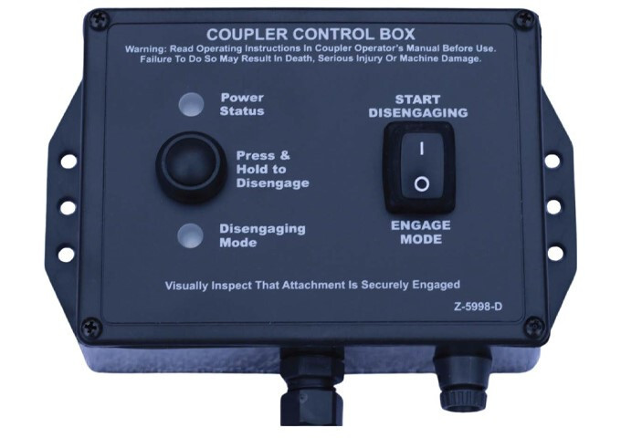 Quick Coupler Control Box A-0122 / 5067 Control Box Assembly Coupler Control Box