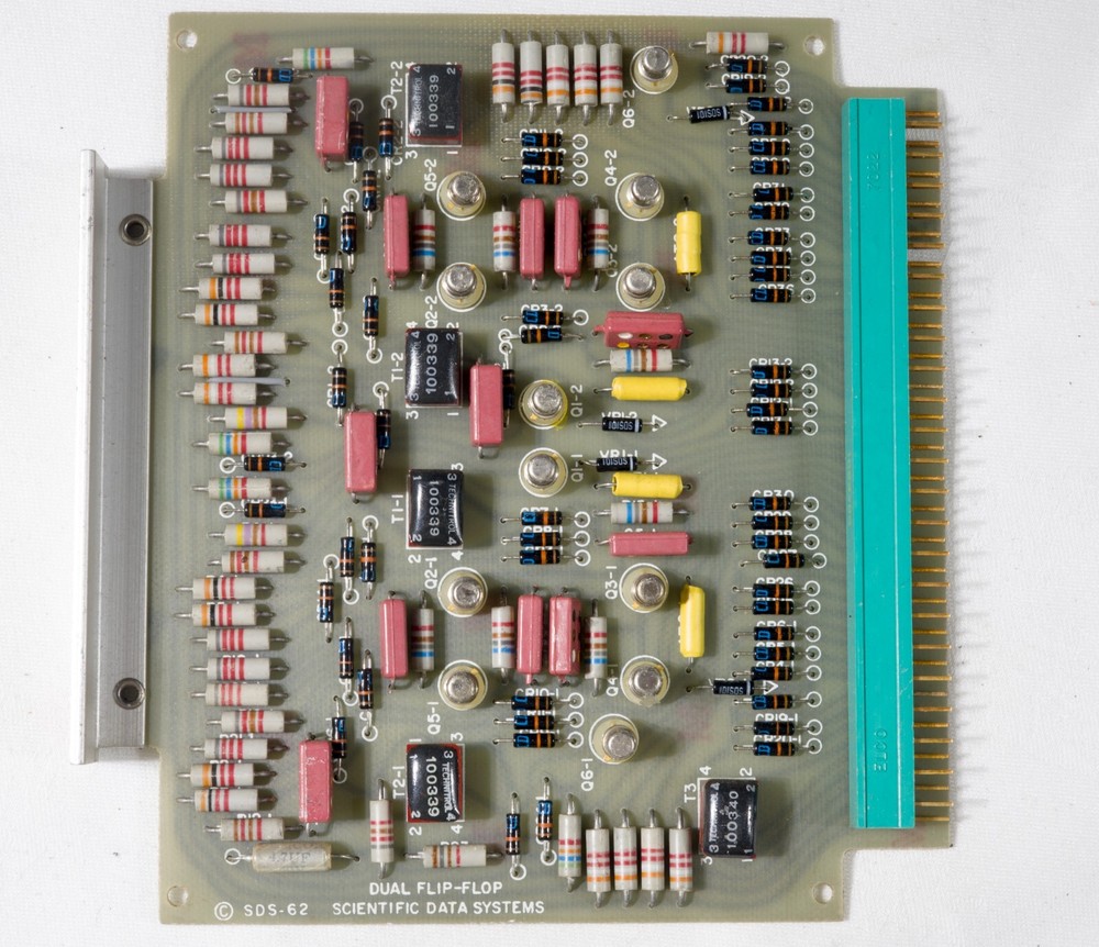 Vintage 1960's Mainframe Computer Module Cards SDS Scientific Data Systems