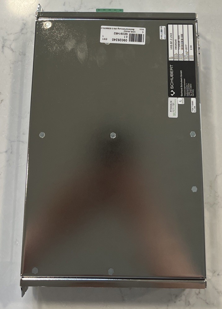 SCHUBERT VMS BF CONTROL MODULE, P/N 09026240 BF3-UNI3