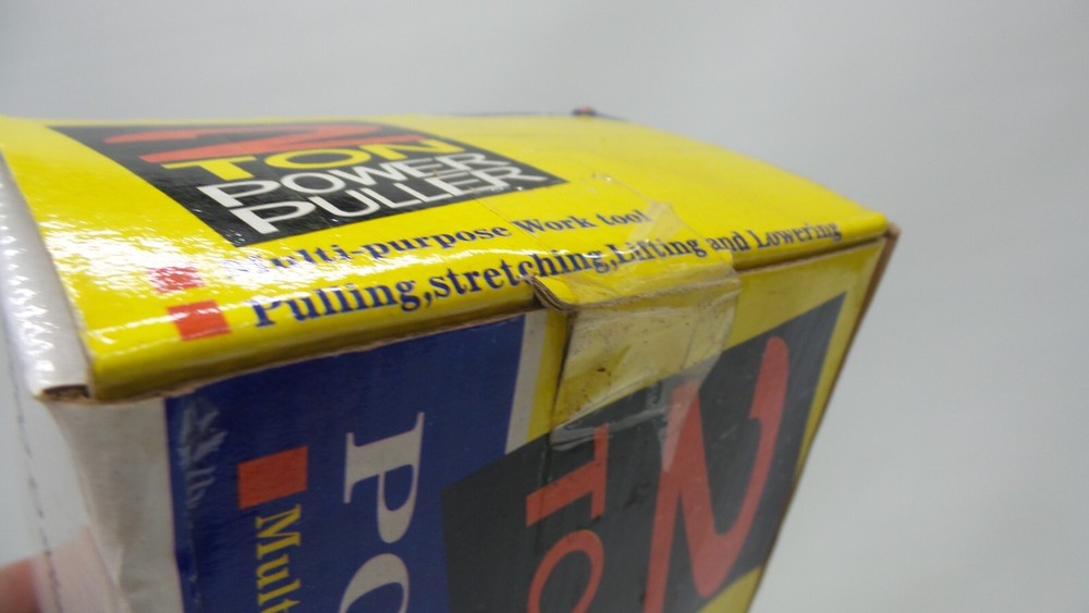 2 TON POWER PULLER IDEAL FOR MACHINE SHIP BOATING CAMPING LANDSCAPING & CAMPING