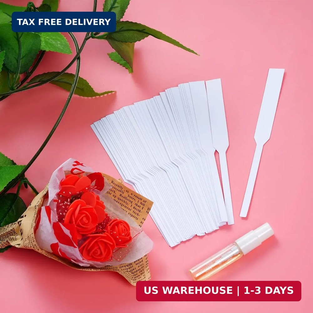 600Pcs Perfume Test Strips Paper Perfume Testing Strips Disposable Perfume Test