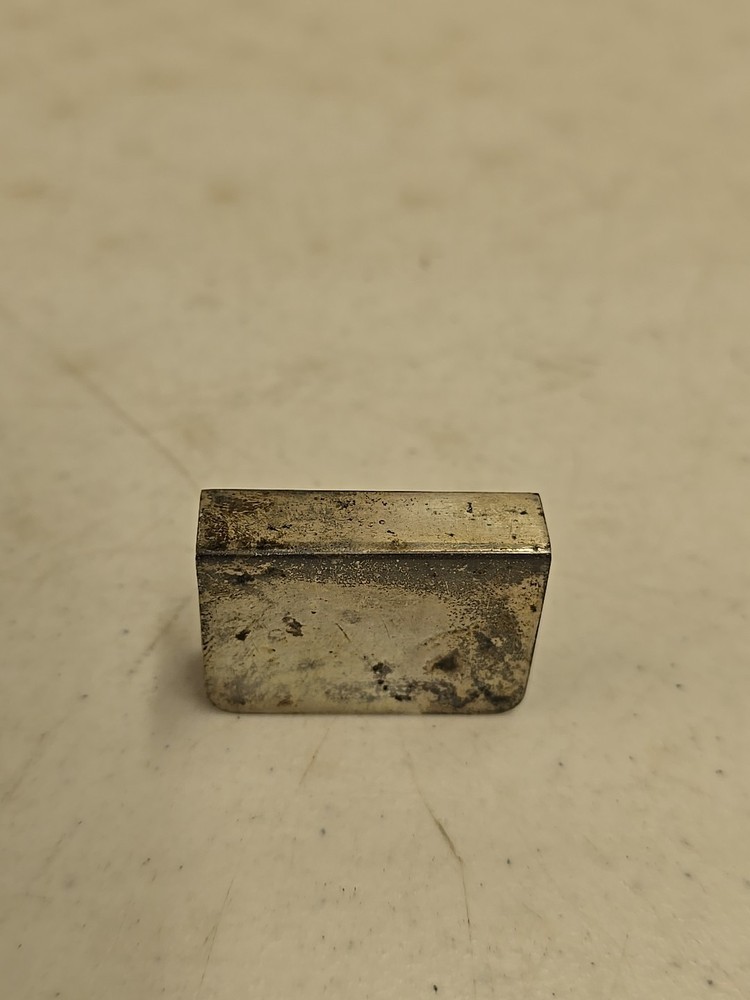 Antique LA Colonial Sterling Silver Match Box Safe