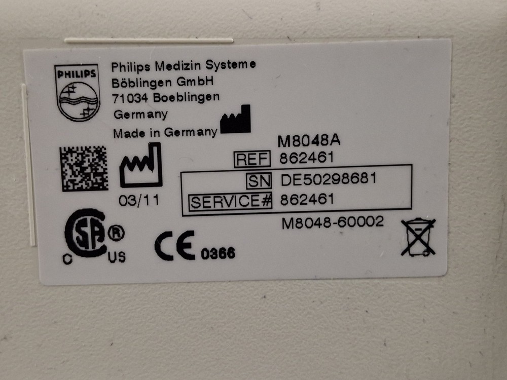 Philips M8048A IntelliVue Module Rack