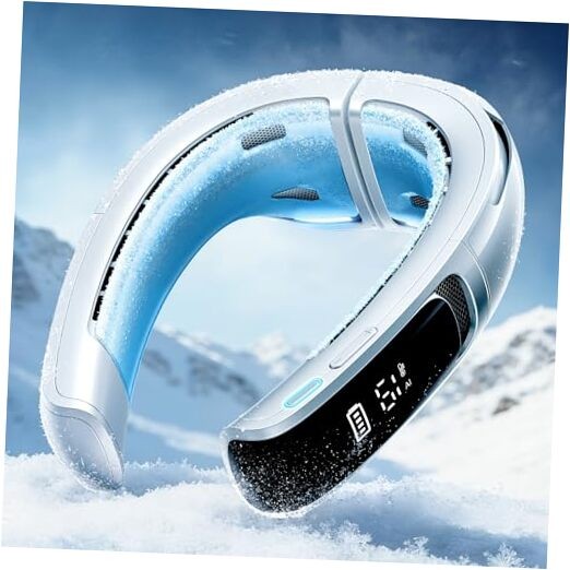 AICE LITE MAX 2026 Real AC Cold Blast [No.1 Coolest & Most Durable] AI White