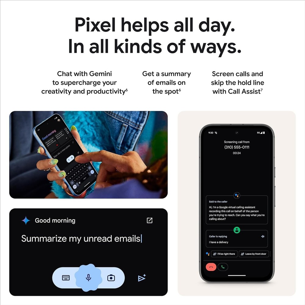 Google Pixel 8A - 128gb - 8gb RAM - Obsidian (Verizon)