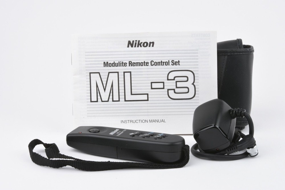 Nikon ML-3 Remote Control Set, w/Instructions, Barely Used