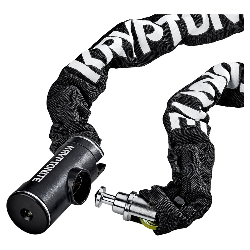 Bicycle Lock with Key, 8mm Chain, Secure Key Chain Design, Anti-Theft