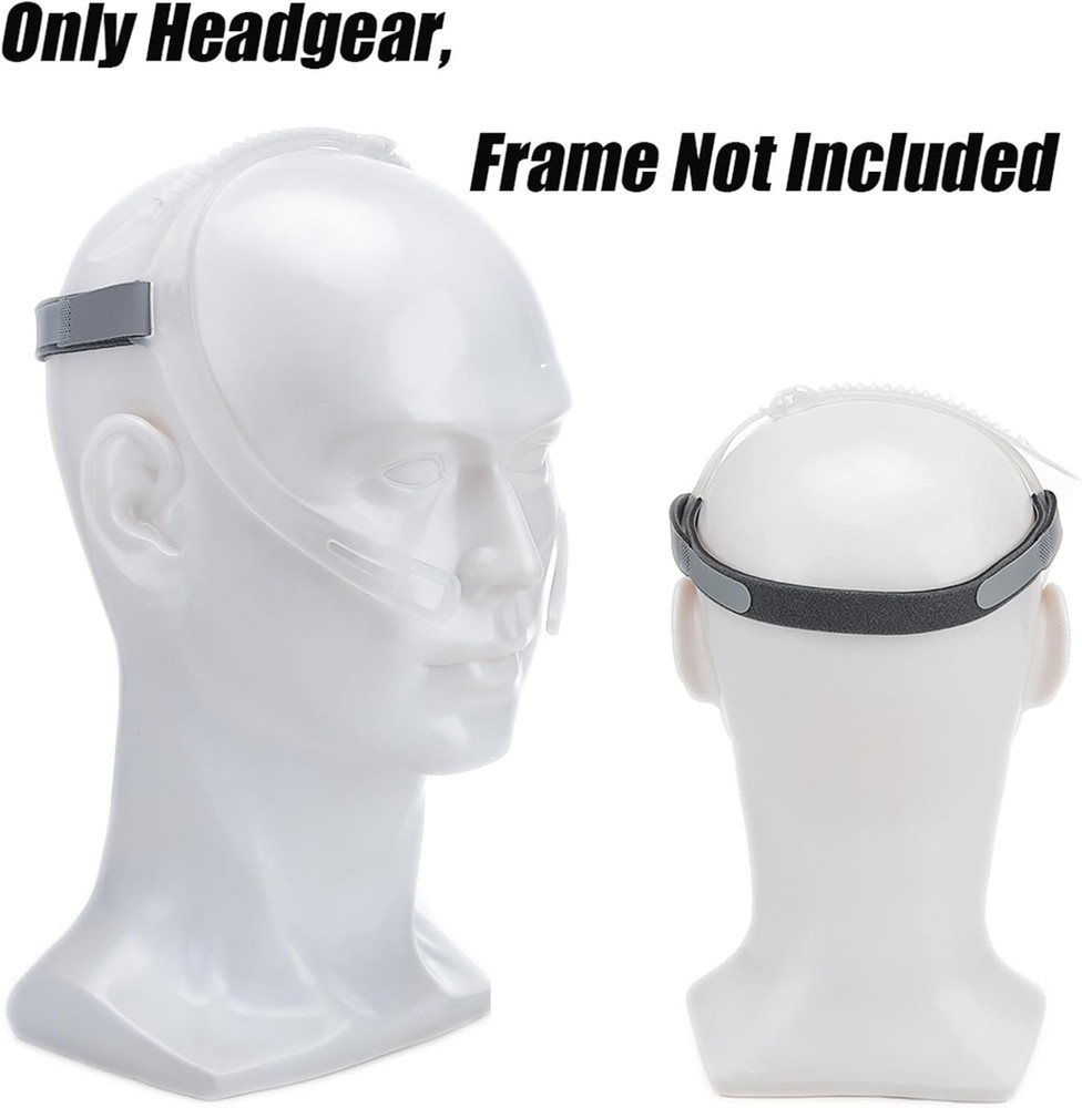 2-Pack Swift FX Replacement Headgear Straps - Soft, Elastic & Comfortable Fit