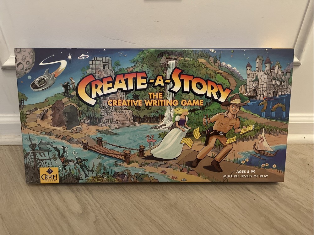 Create A Story The Creative Writing Board Game Homeschool 1999 Create Press